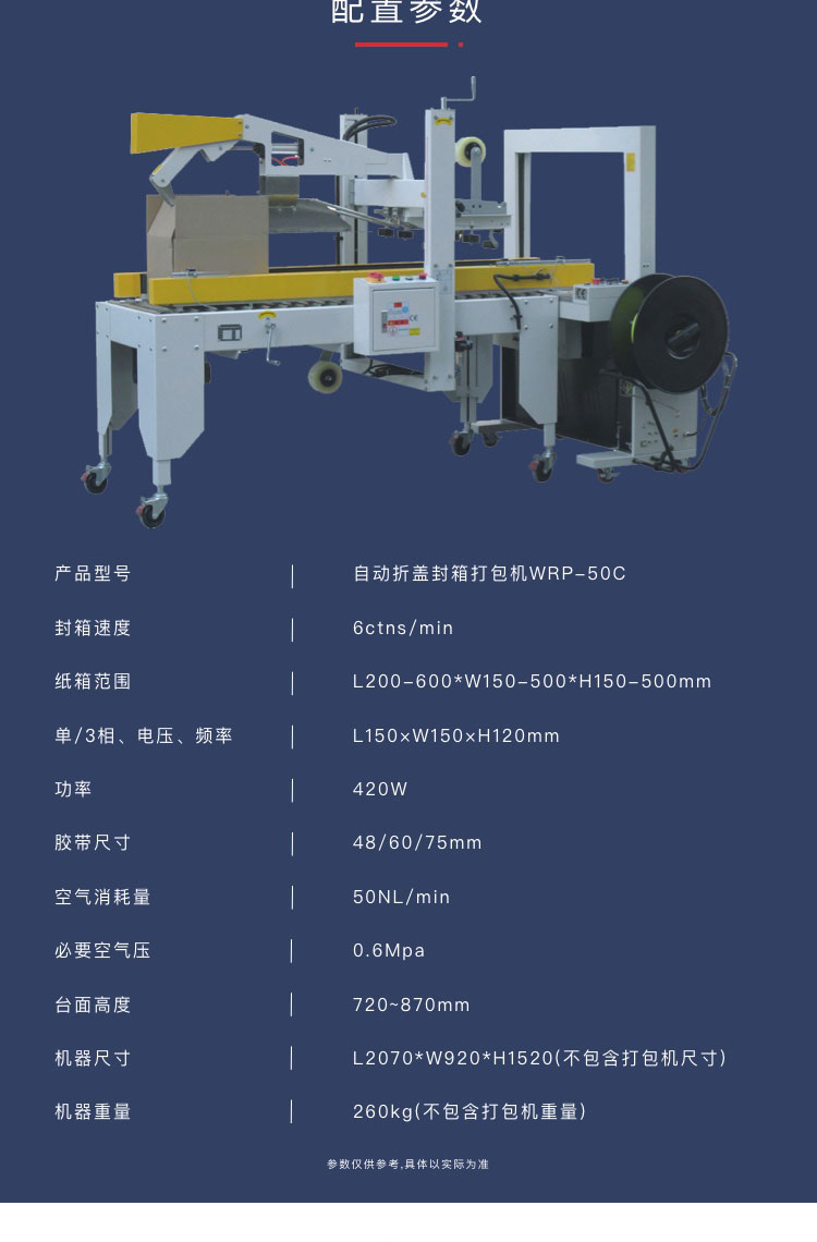 封箱打包用什么设备